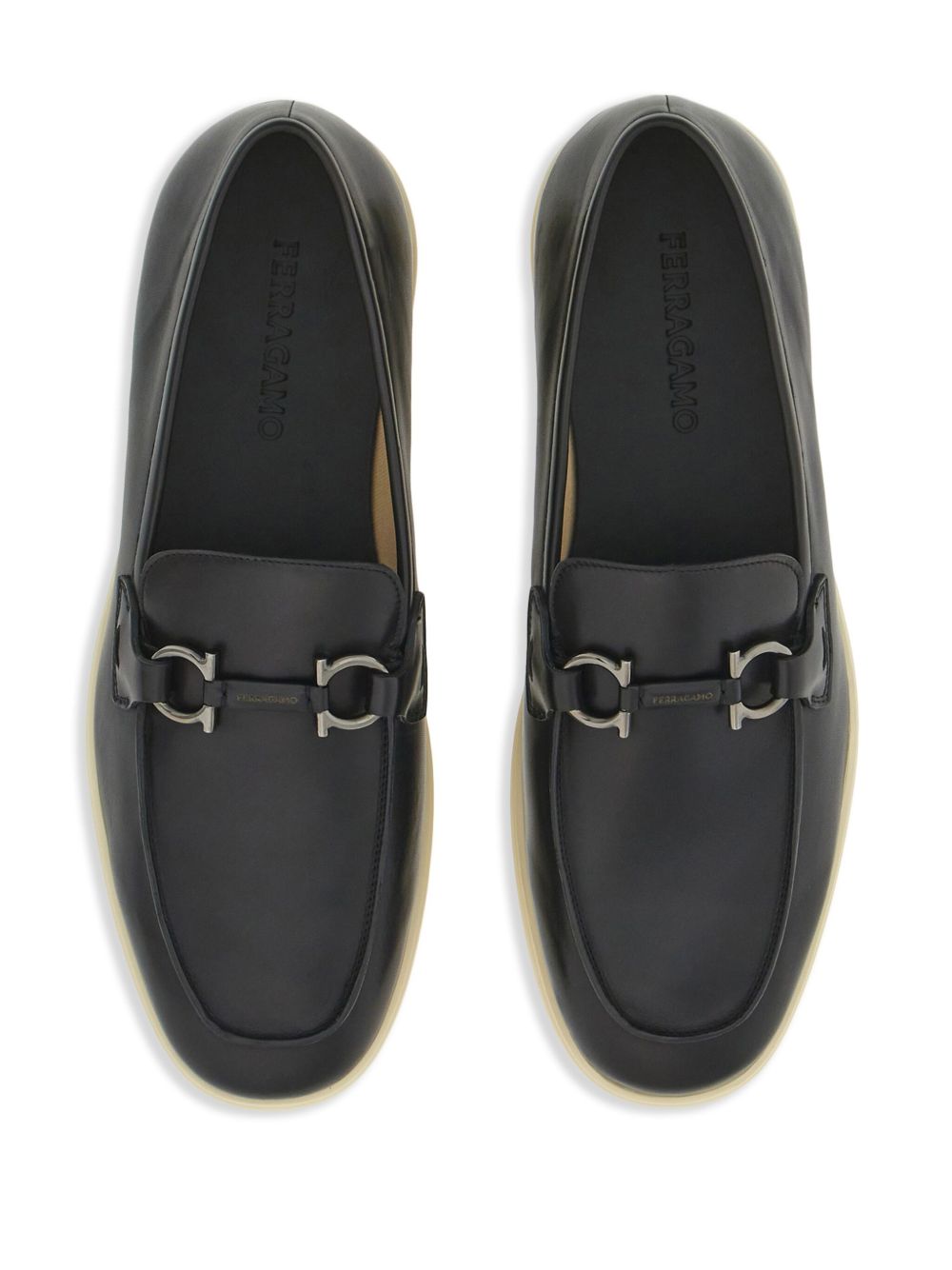 Ferragamo Informal moccasin with Gancini ornament